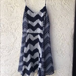 Chevron Printed Summer Dress